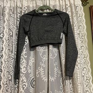 Gymshark Heather Gray Crop Top